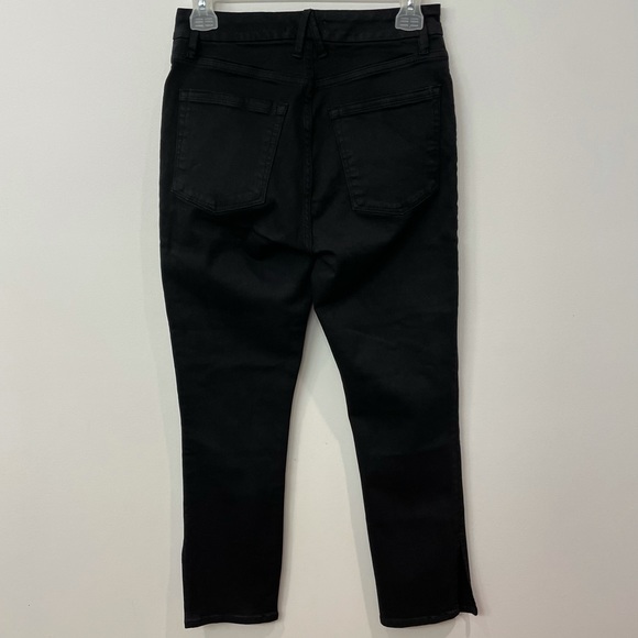 GOOD AMERICAN, “Good Waist Crop”, Black, Size 6/28 - Picture 2 of 5